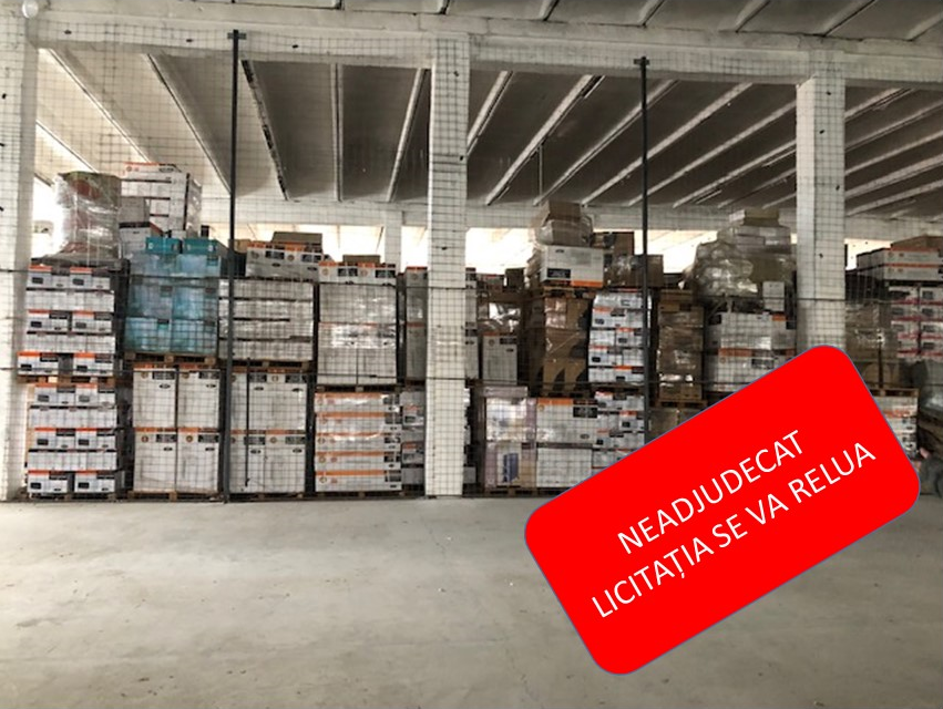 Valorificare stoc de marfa (aparatură electrocasnică) - depozit București